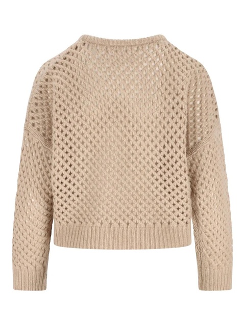 Max Mara lattice-knit sweater - Neutrals - zdjęcie produktu nr 2