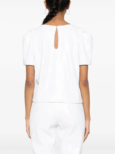 Zadig&Voltaire Tchao sequinned T-shirt - White - zdjęcie produktu nr 2