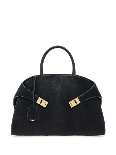 Ferragamo medium Hug tote bag - Black - zdjęcie produktu nr 1
