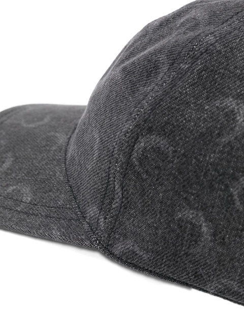 Marine Serre moon denim baseball cap - Grey - zdjęcie produktu nr 2