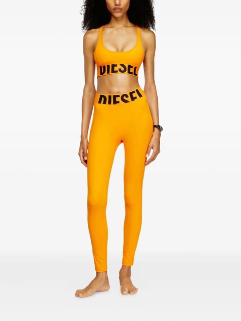 Diesel Adeline-D-Pop logo-detail trousers - Orange - zdjęcie produktu nr 2