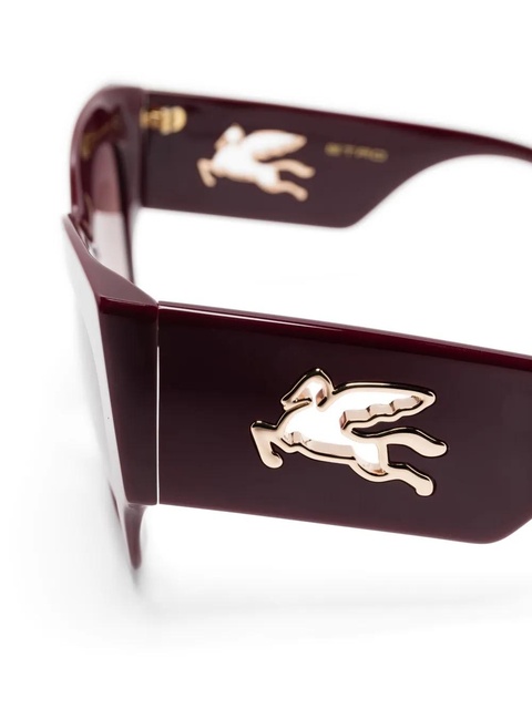 ETRO butterfly-frame sunglasses - Brown - zdjęcie produktu nr 2