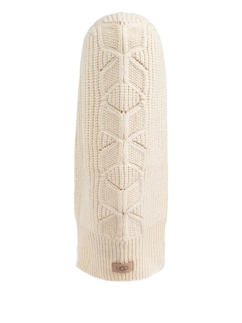 UGG cable-knit balaclava - Neutrals - zdjęcie produktu nr 2