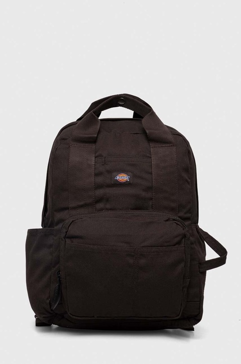 Dickies plecak kolor brązowy duży gładki - zdjęcie produktu nr 1