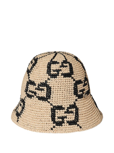 Gucci GG-pattern bucket hat - Neutrals - zdjęcie produktu nr 2