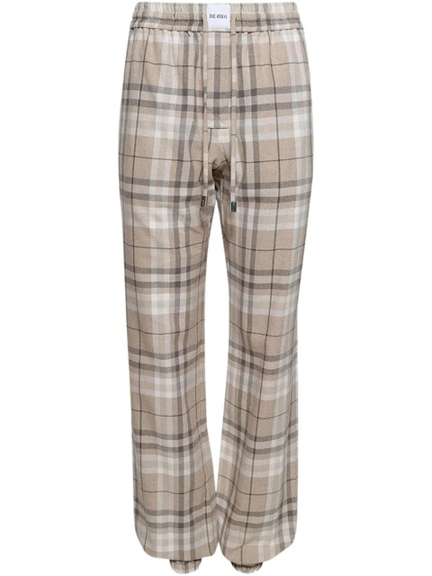 The Attico checked lounge trousers - Neutrals - zdjęcie produktu nr 1