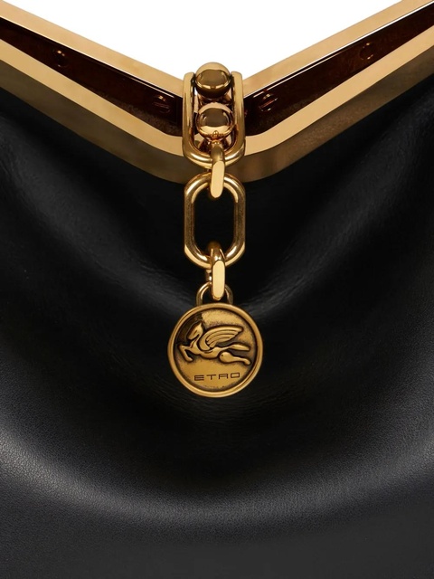 ETRO medium embroidered Vela shoulder bag - Black - zdjęcie produktu nr 2