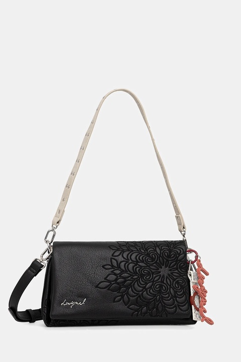 Desigual torebka SIERRA NARON MEDIUM F kolor czarny 25WAXPBD - zdjęcie produktu nr 1