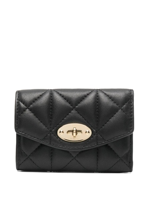 Mulberry Darley quilted-folded multi-card wallet - Black - zdjęcie produktu nr 1