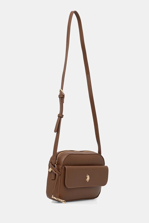 U.S. Polo Assn. torebka Jones kolor brązowy BEUJE8656WVP - zdjęcie produktu nr 1