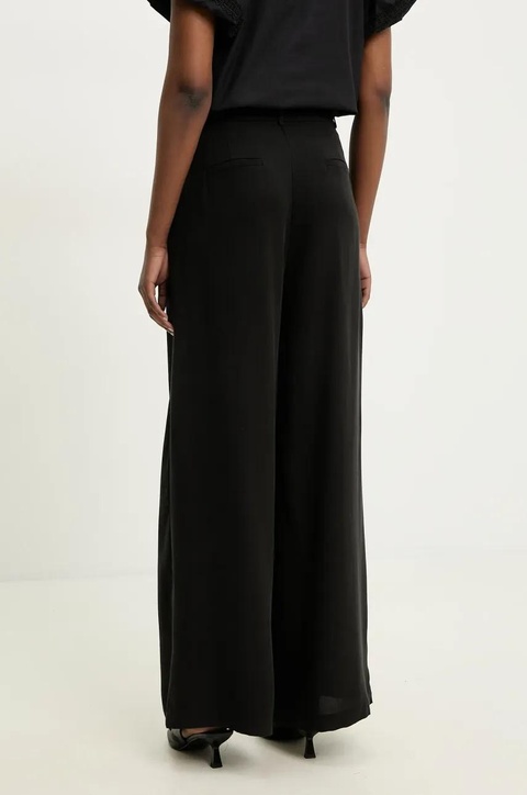 Answear.LAB spodnie damskie kolor czarny szerokie high waist - zdjęcie produktu nr 2