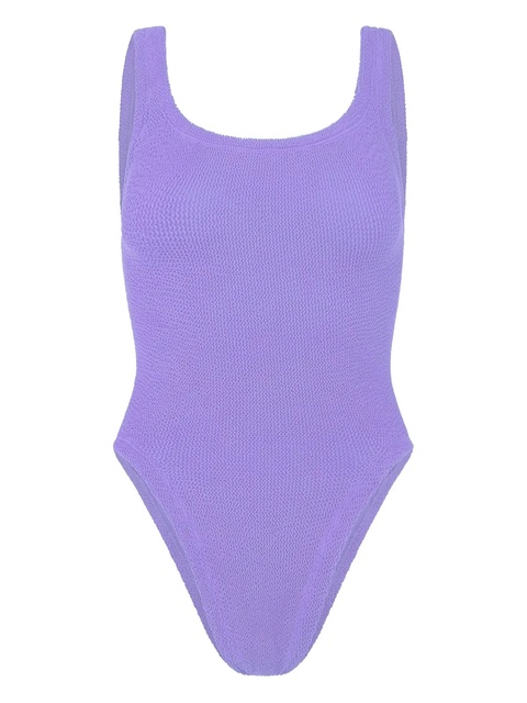 Hunza G square-neck swimsuit - Purple - zdjęcie produktu nr 2