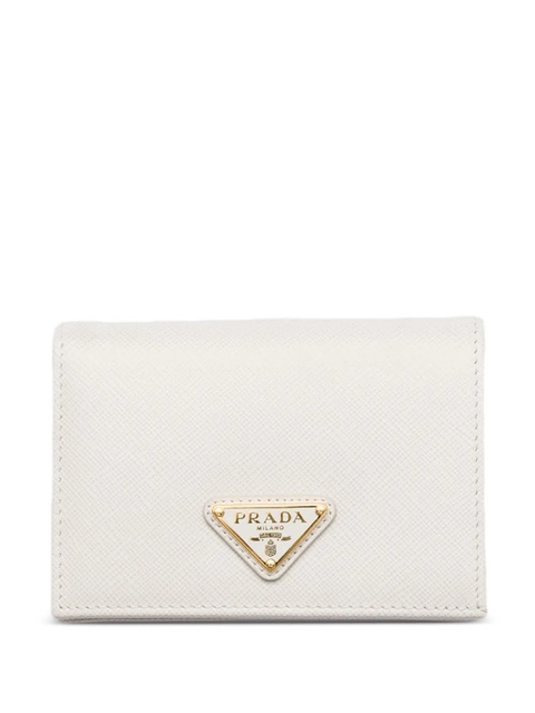 Prada small Saffiano leather wallet - White - zdjęcie produktu nr 1