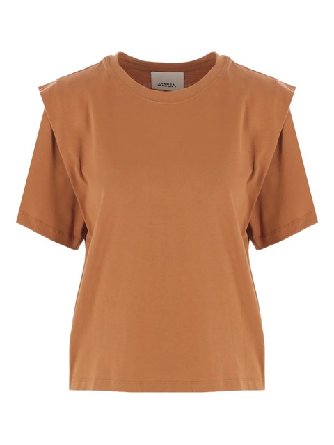 ISABEL MARANT cotton t-shirt - Orange - zdjęcie produktu nr 1