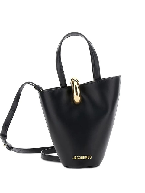Jacquemus Le Petit Bamboula ring-top bucket bag - Black - zdjęcie produktu nr 1