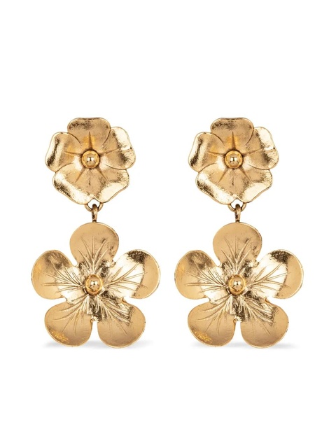 Jennifer Behr 18kt gold plated Kenzie drop earrings - zdjęcie produktu nr 2