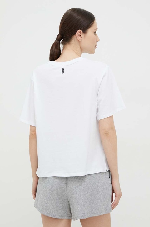 Dkny piżama damska kolor szary - zdjęcie produktu nr 2