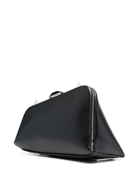 The Attico asymmetric clutch bag - Black - zdjęcie produktu nr 2
