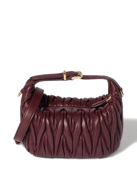 Miu Miu mini matelassé tote bag - Red - zdjęcie produktu nr 1