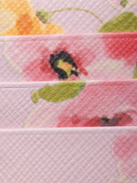 Prada floral-print cardholder - Pink - zdjęcie produktu nr 2