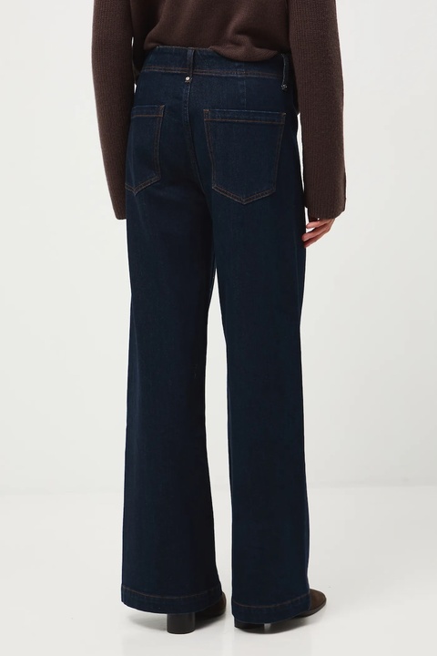 Medicine jeansy damskie kolor granatowy - zdjęcie produktu nr 2