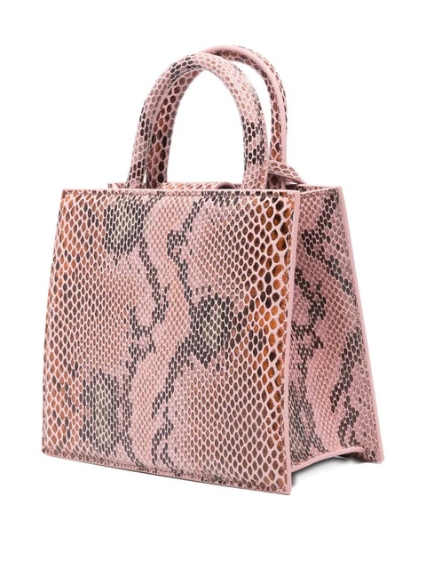 MC2 Saint Barth leather mini tote bag - Pink - zdjęcie produktu nr 2