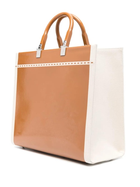 FENDI logo-print tote bag - Brown - zdjęcie produktu nr 2