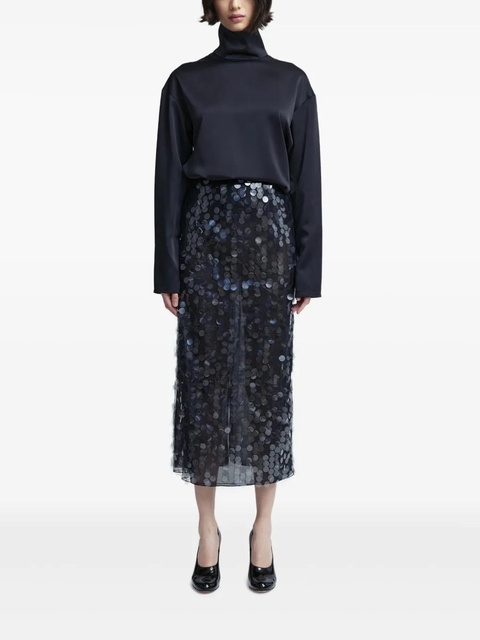 16Arlington Ollal satin top - Black - zdjęcie produktu nr 1