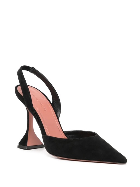 Amina Muaddi 95mm Holli pumps - Black - zdjęcie produktu nr 2