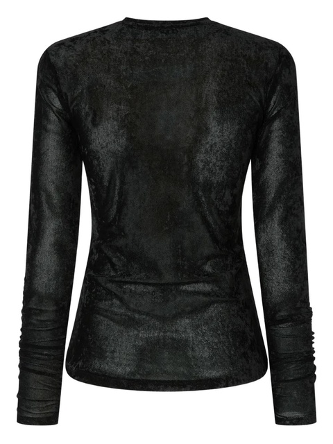 PINKO fine-knit T-shirt - Black - zdjęcie produktu nr 2