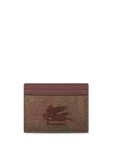 ETRO paisley-print embroidered cardholder - zdjęcie produktu nr 1