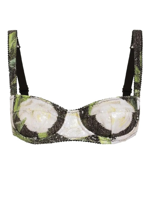 Dolce & Gabbana sequinned bra - Black - zdjęcie produktu nr 1