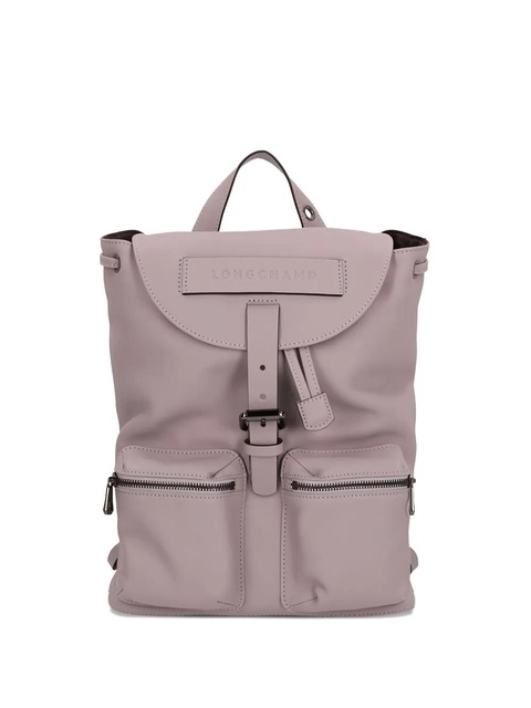 Longchamp small 3D leather backpack - Pink - zdjęcie produktu nr 1
