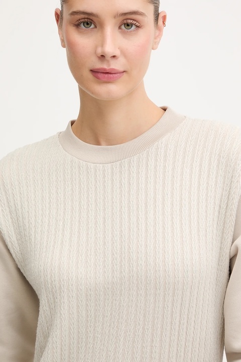 Colmar bluza damska kolor beżowy gładka 9265R.9ZX - zdjęcie produktu nr 2