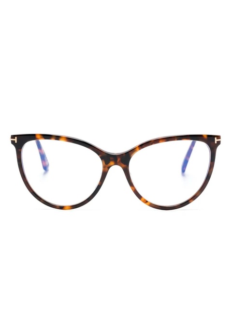 TOM FORD Eyewear FT5994B clip-on glasses - Brown - zdjęcie produktu nr 1