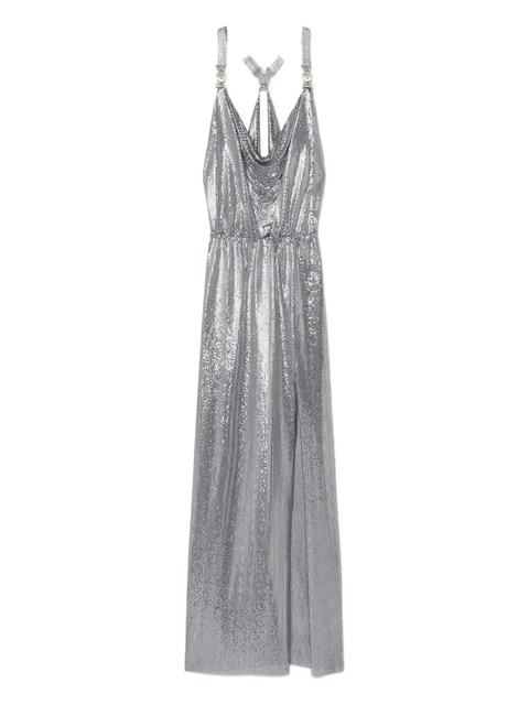 Versace Medusa '95 chainmail maxi dress - Silver - zdjęcie produktu nr 1