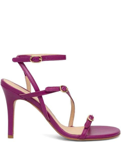 ALOHAS 105mm buckle-strap stiletto sandals - Purple - zdjęcie produktu nr 1