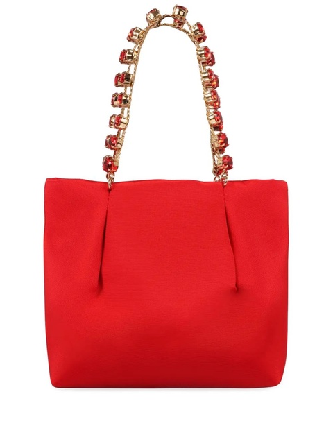 Aquazzura mini Galactic tote bag - Red - zdjęcie produktu nr 1