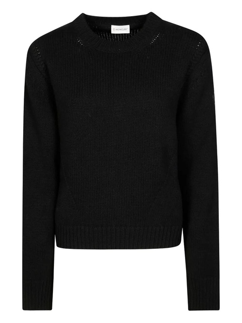 Moncler crew-neck sweater - Black - zdjęcie produktu nr 2