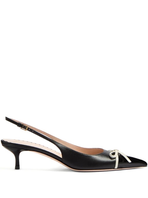 Valentino Garavani 45mm Bepointy slingback pumps - Black - zdjęcie produktu nr 1