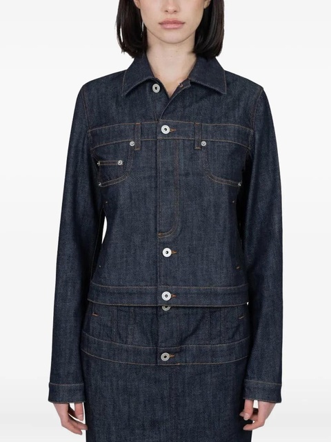 Jean Paul Gaultier trompe-l'oeil denim jacket - Blue - zdjęcie produktu nr 1