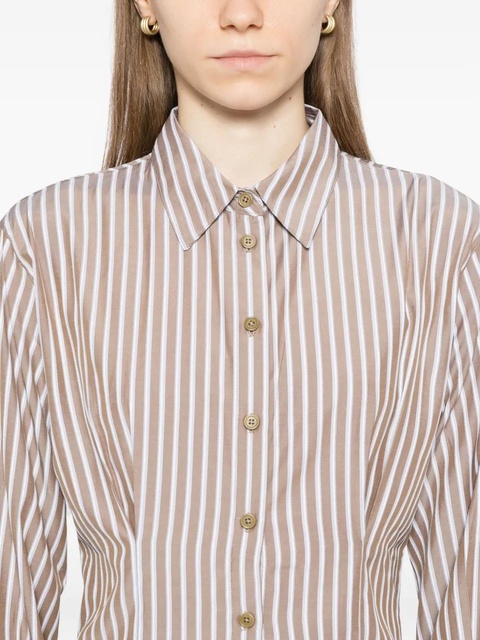 Reformation Will oversized shirt - Neutrals - zdjęcie produktu nr 2