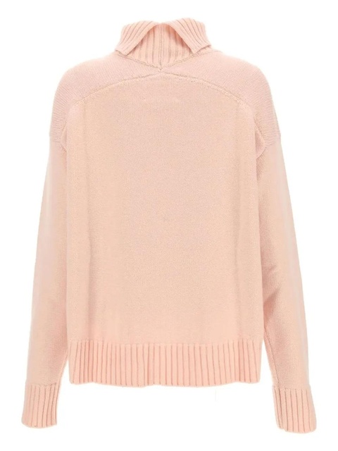 Jil Sander roll-neck jumper - Pink - zdjęcie produktu nr 2