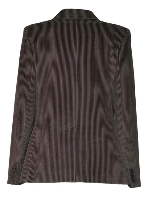 Weekend Max Mara KATANGA double-breasted corduroy blazer - Brown - zdjęcie produktu nr 2