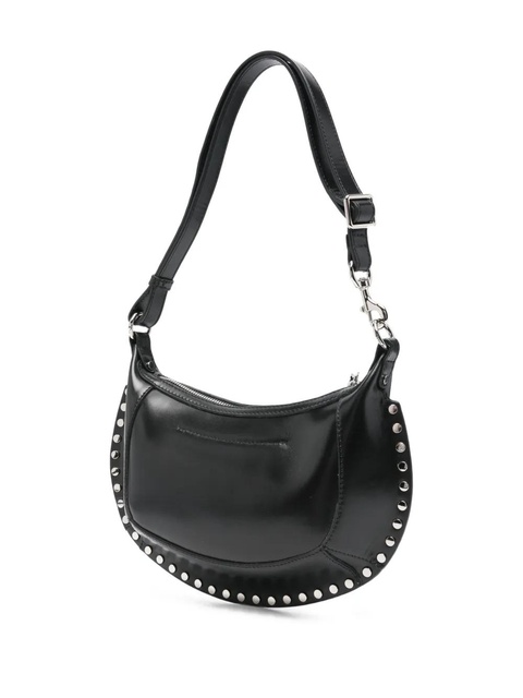 ISABEL MARANT Oskan Moon studded shoulder bag - Black - zdjęcie produktu nr 2