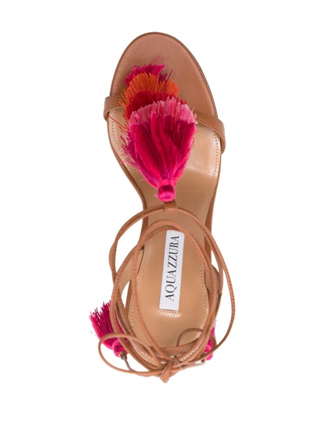 Aquazzura Capri Tassel 105mm sandals - Brown - zdjęcie produktu nr 2