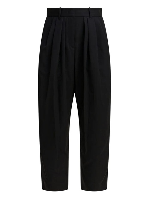 ISABEL MARANT wool straight-leg trousers - Black - zdjęcie produktu nr 1