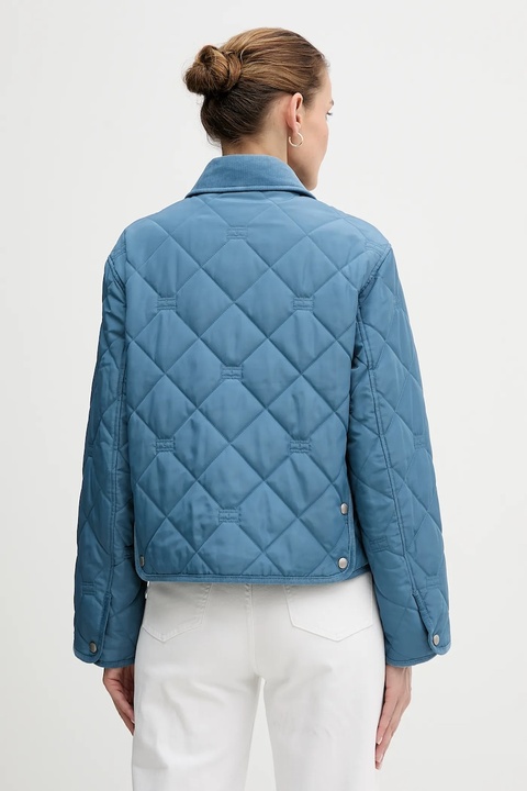 Tommy Hilfiger kurtka kolor niebieski przejściowa WW0WW47998 - zdjęcie produktu nr 2