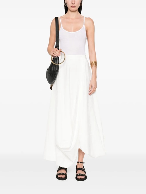 Chloé logo-plaque tank top - White - zdjęcie produktu nr 2