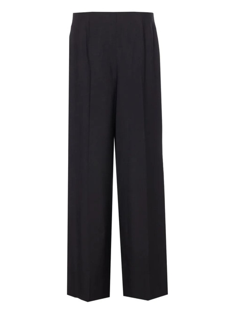 FENDI pleated-front trousers - Black - zdjęcie produktu nr 1
